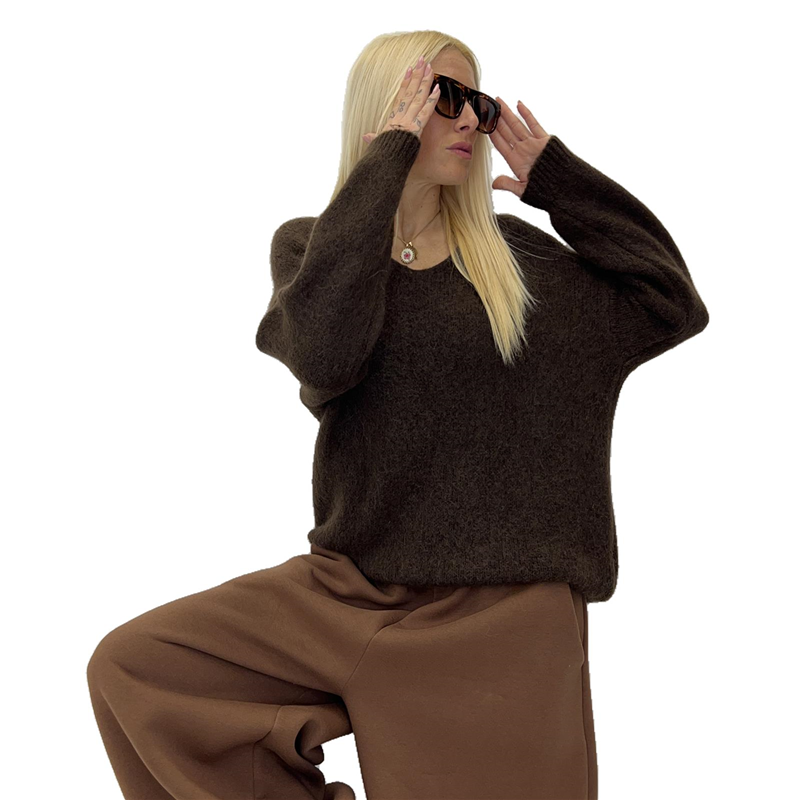 maglioncino con scollo a v vivian